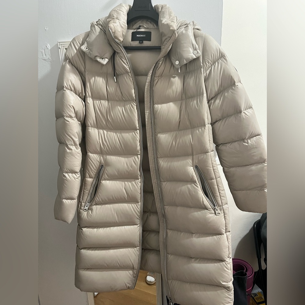 Mackage Women’s Valery Down Jacket - Beige